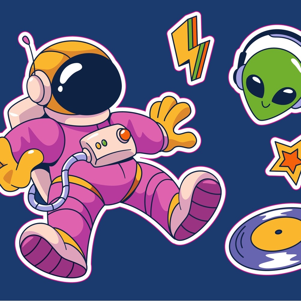 Outerspace Sticker Pack - Picture 12 of 14